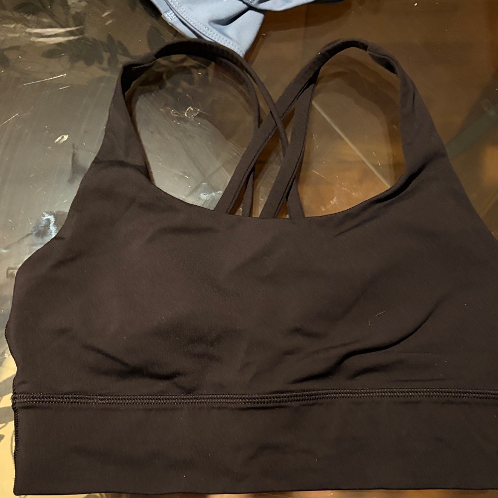lululemon athletica Black Sports Bra